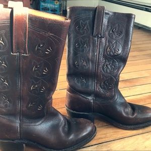 Frye western boots Size 8M